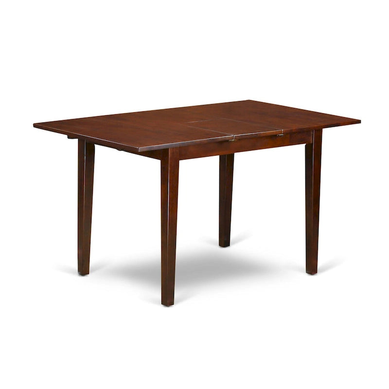 Ensemble de salle à manger East West Furniture – une table de cuisine et des chaises de salle à manger de cuisine, Acajou (options de pièces)