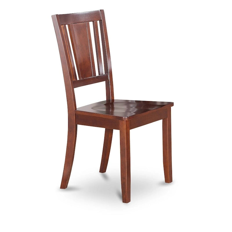 East West Furniture Ensemble de salle à manger comprenant une table à manger rectangulaire et des chaises de salle à manger (options de type d'assise de chaise)