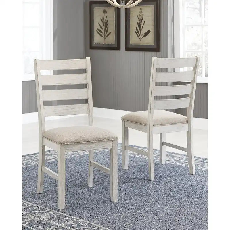 Ensemble de salle à manger 5 pièces Skempton blanc/brun clair Signature Design by Ashley