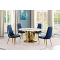 Ensemble de salle à manger rond 5 pièces Best Quality Furniture D325-SC314-7