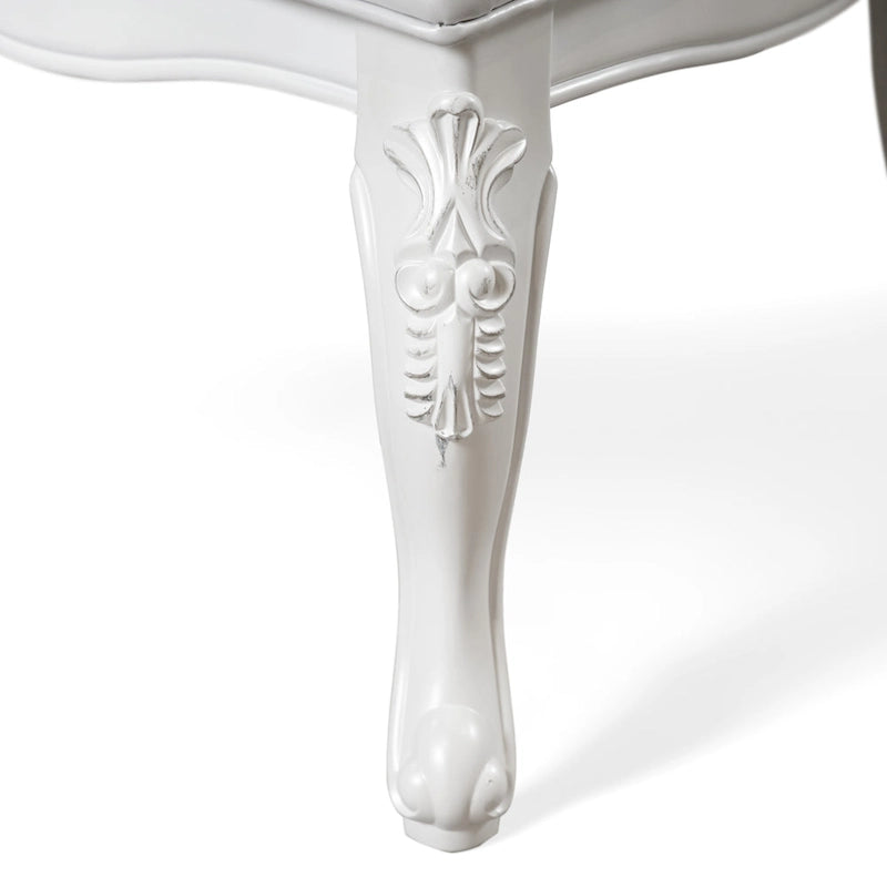 Ensemble de salle à manger 7 pièces extensible en bois massif traditionnel Eugene de Furniture of America
