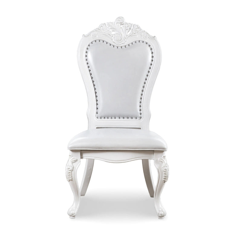 Ensemble de salle à manger 7 pièces extensible en bois massif traditionnel Eugene de Furniture of America