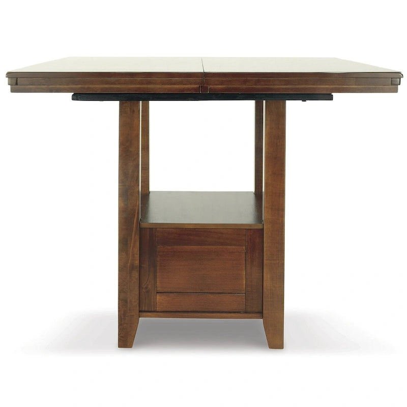 Ensemble de salle à manger 8 pièces à hauteur de comptoir Ralene marron moyen Signature Design by Ashley