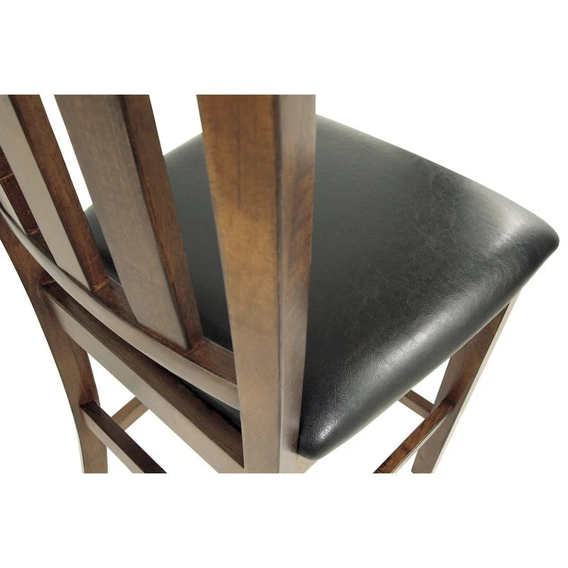 Ensemble de salle à manger 8 pièces à hauteur de comptoir Ralene marron moyen Signature Design by Ashley