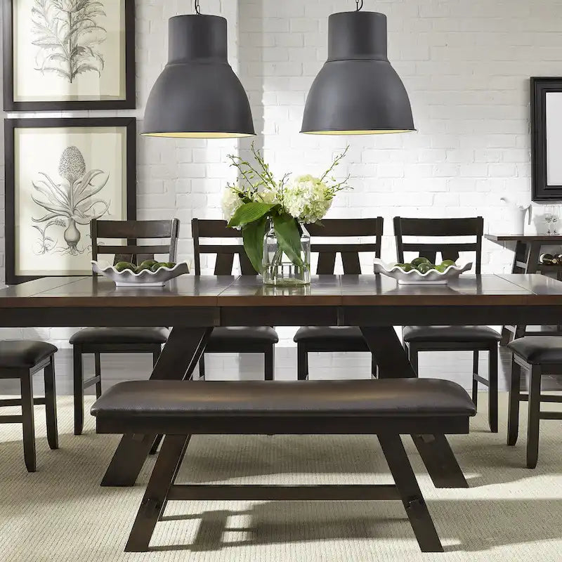 Ensemble de table rectangulaire 6 pièces Lawson