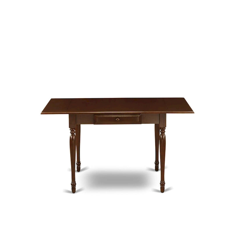 Ensemble de salle à manger East West Furniture comprenant une table de salle à manger rectangulaire avec rallonge escamotable et des chaises Parson (options de pièces)