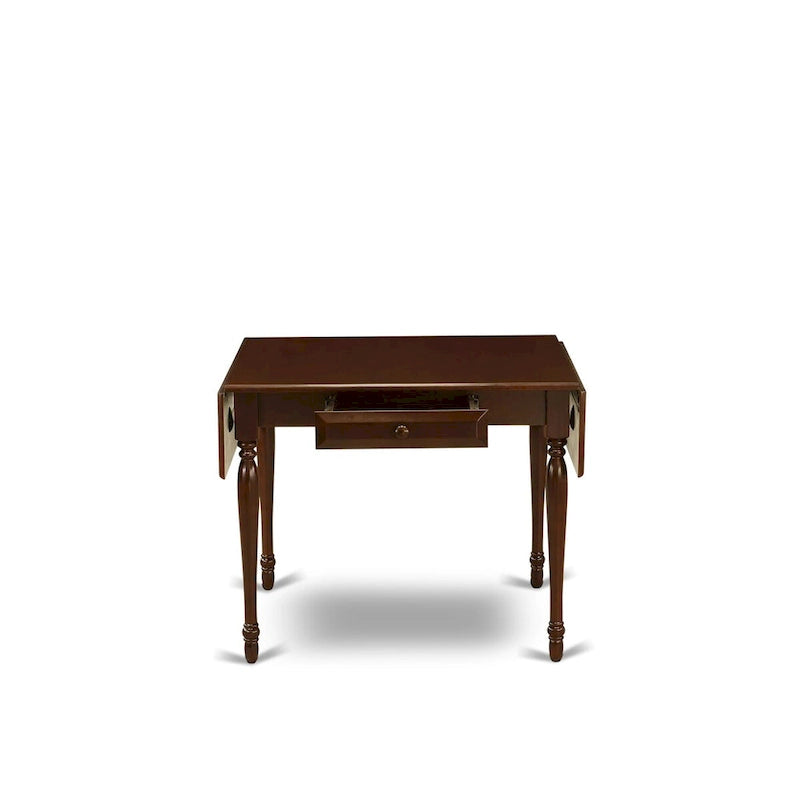 Ensemble de salle à manger East West Furniture comprenant une table de salle à manger rectangulaire avec rallonge escamotable et des chaises Parson (options de pièces)