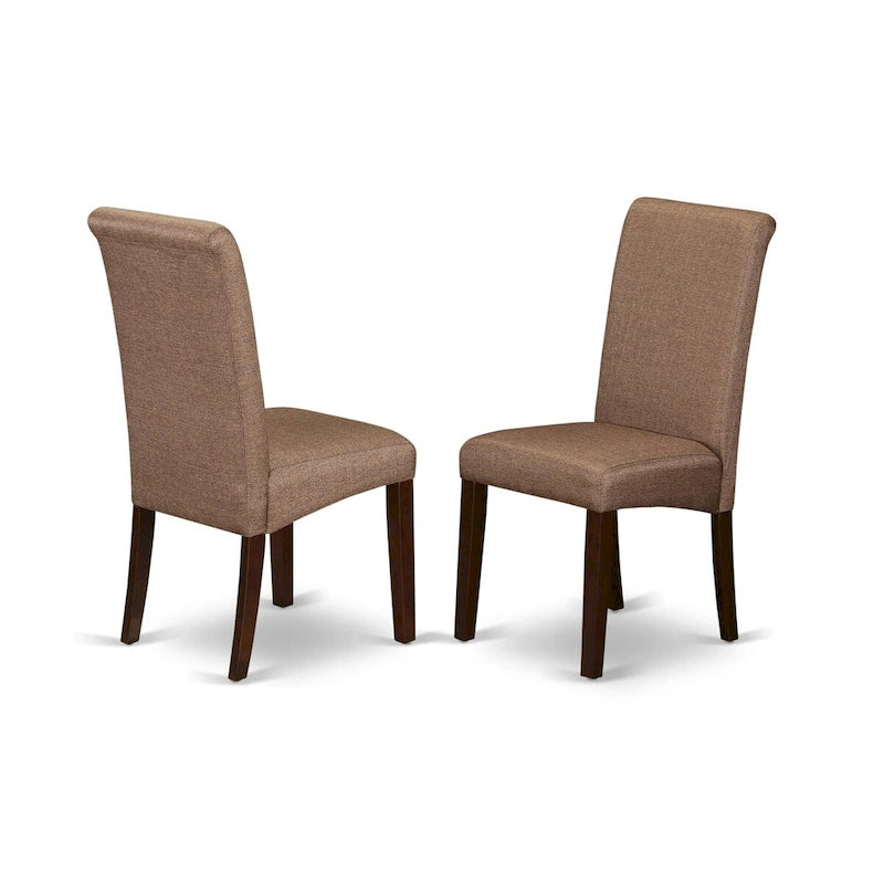 Ensemble de salle à manger East West Furniture comprenant une table de salle à manger rectangulaire avec rallonge escamotable et des chaises Parson (options de pièces)
