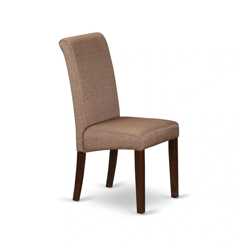 Ensemble de salle à manger East West Furniture comprenant une table de salle à manger rectangulaire avec rallonge escamotable et des chaises Parson (options de pièces)