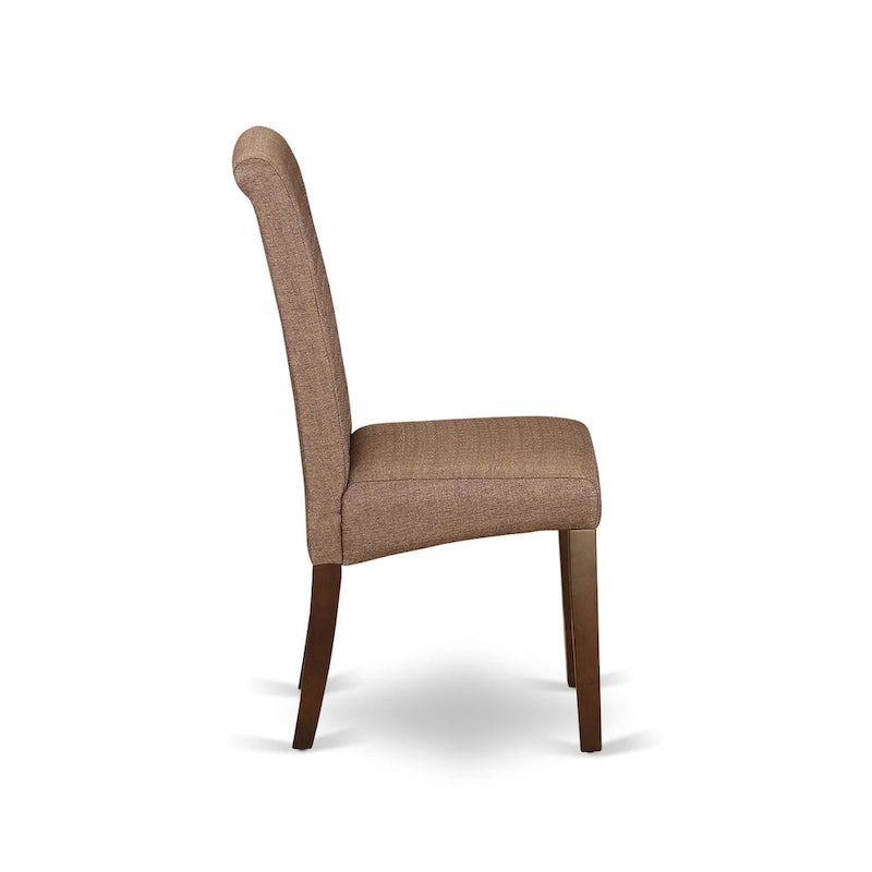 Ensemble de salle à manger East West Furniture comprenant une table de salle à manger rectangulaire avec rallonge escamotable et des chaises Parson (options de pièces)