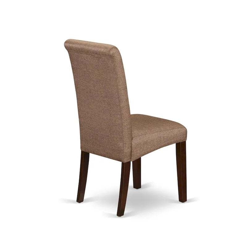 Ensemble de salle à manger East West Furniture comprenant une table de salle à manger rectangulaire avec rallonge escamotable et des chaises Parson (options de pièces)