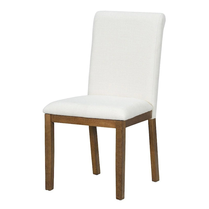 Ensemble de salle à manger 6 places avec table à rallonge 6 pièces style rustique avec base étagère