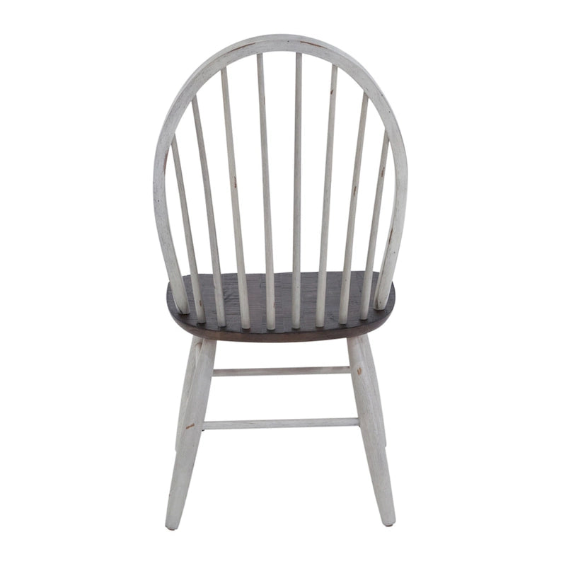 Ensemble de table à tréteaux 5 pièces, blanc et bois, style ferme