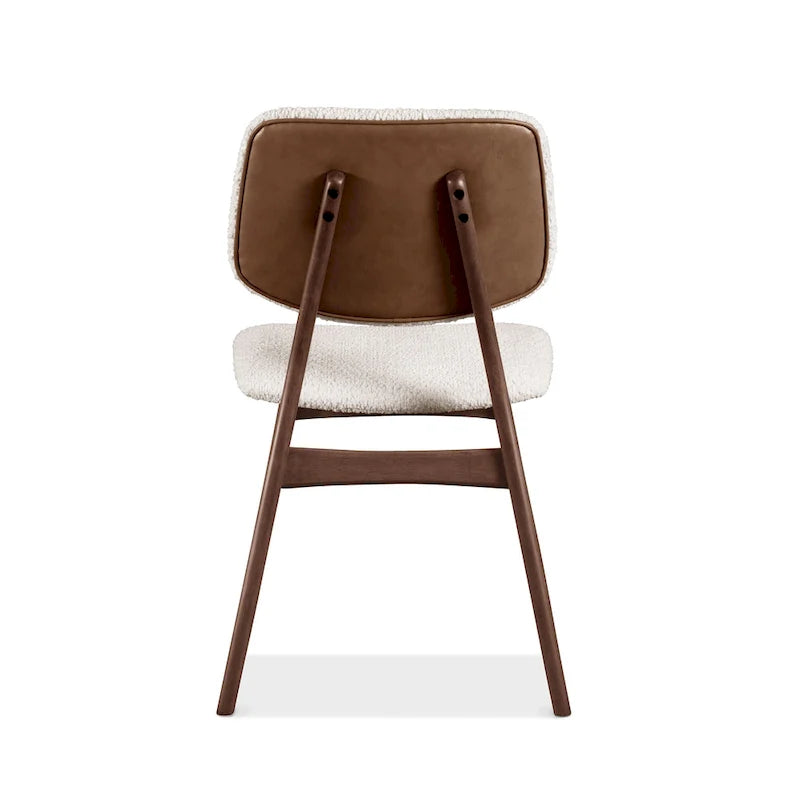 Ensemble de salle à manger 7 pièces Beau II Mid-century Noyer de Furniture of America