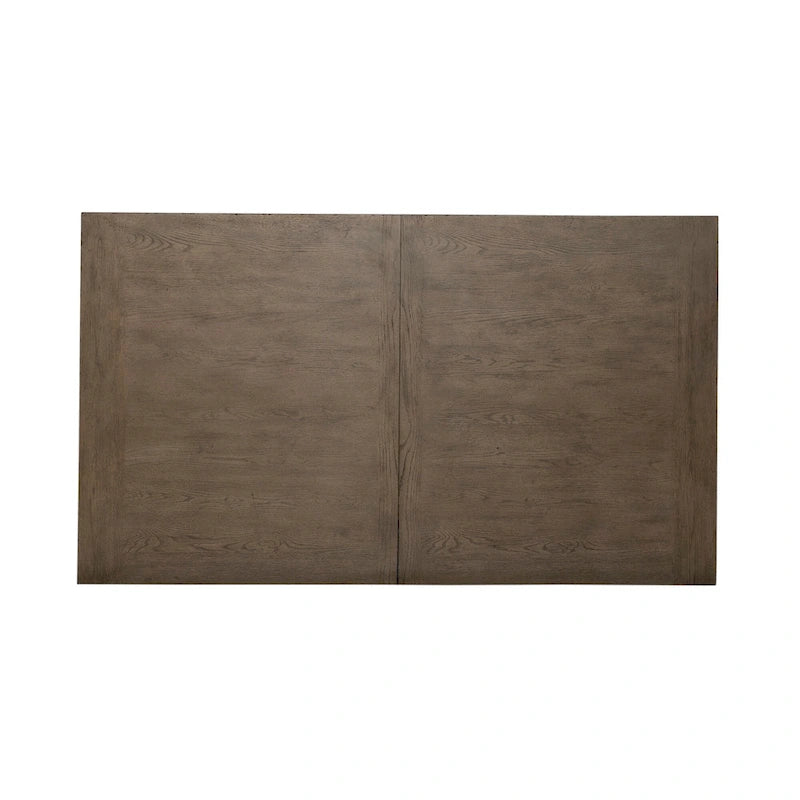 Table rectangulaire de ferme Americana taupe poudré avec chaises de salle à manger, diverses options