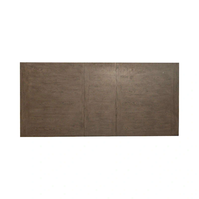 Table rectangulaire de ferme Americana taupe poudré avec chaises de salle à manger, diverses options
