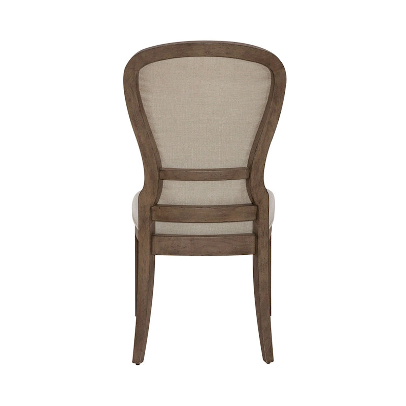 Table rectangulaire de ferme Americana taupe poudré avec chaises de salle à manger, diverses options