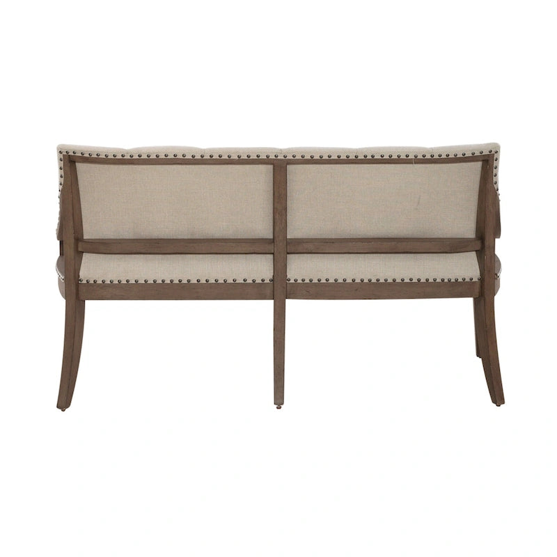 Table rectangulaire de ferme Americana taupe poudré avec chaises de salle à manger, diverses options
