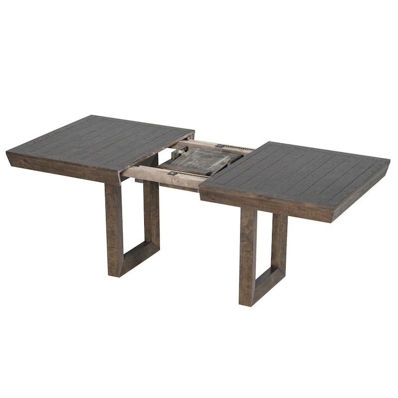 Ensemble de salle à manger extensible 7 pièces