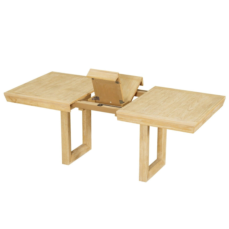 Ensemble de salle à manger extensible 7 pièces