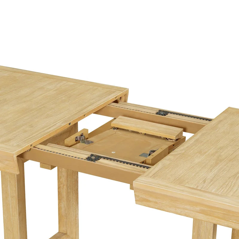 Ensemble de salle à manger extensible 7 pièces