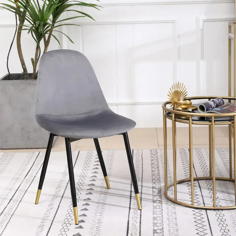 Ensemble de salle à manger rond 5 pièces Evatt de Roundhill Furniture, table ronde à tréteaux avec 4 chaises élégantes