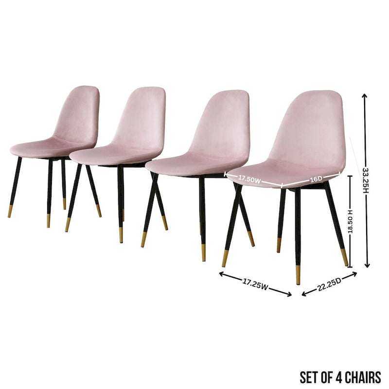 Ensemble de salle à manger rond 5 pièces Evatt de Roundhill Furniture, table ronde à tréteaux avec 4 chaises élégantes