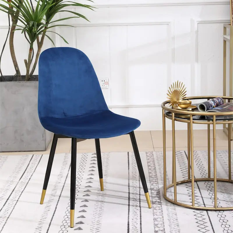 Ensemble de salle à manger rond 5 pièces Evatt de Roundhill Furniture, table ronde à tréteaux avec 4 chaises élégantes