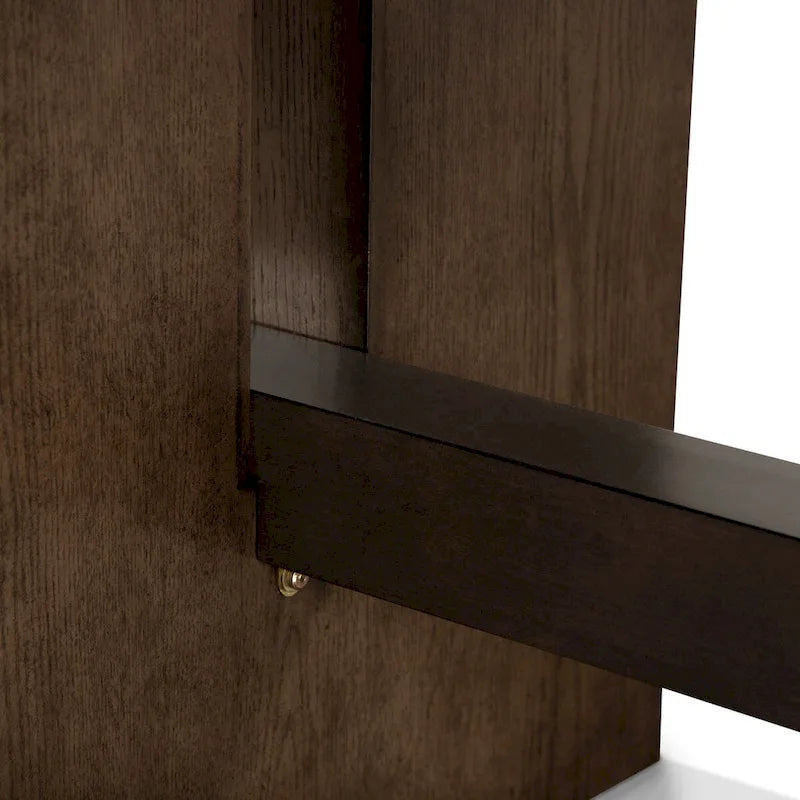 Ensemble de salle à manger extensible 7 pièces en bois massif Liora Modern de Furniture of America