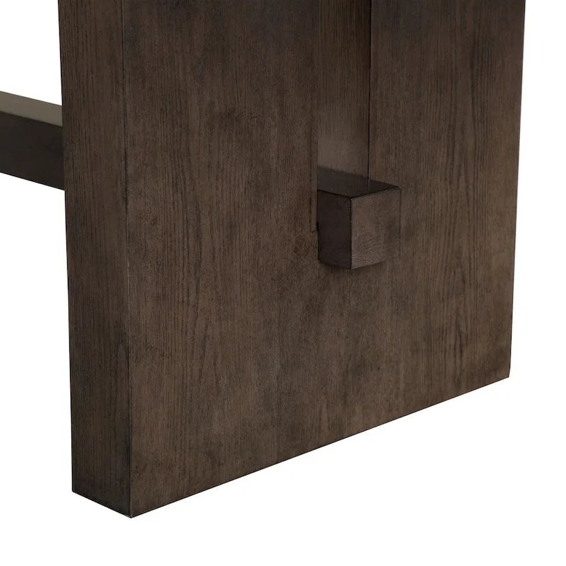 Ensemble de salle à manger extensible 7 pièces en bois massif Liora Modern de Furniture of America