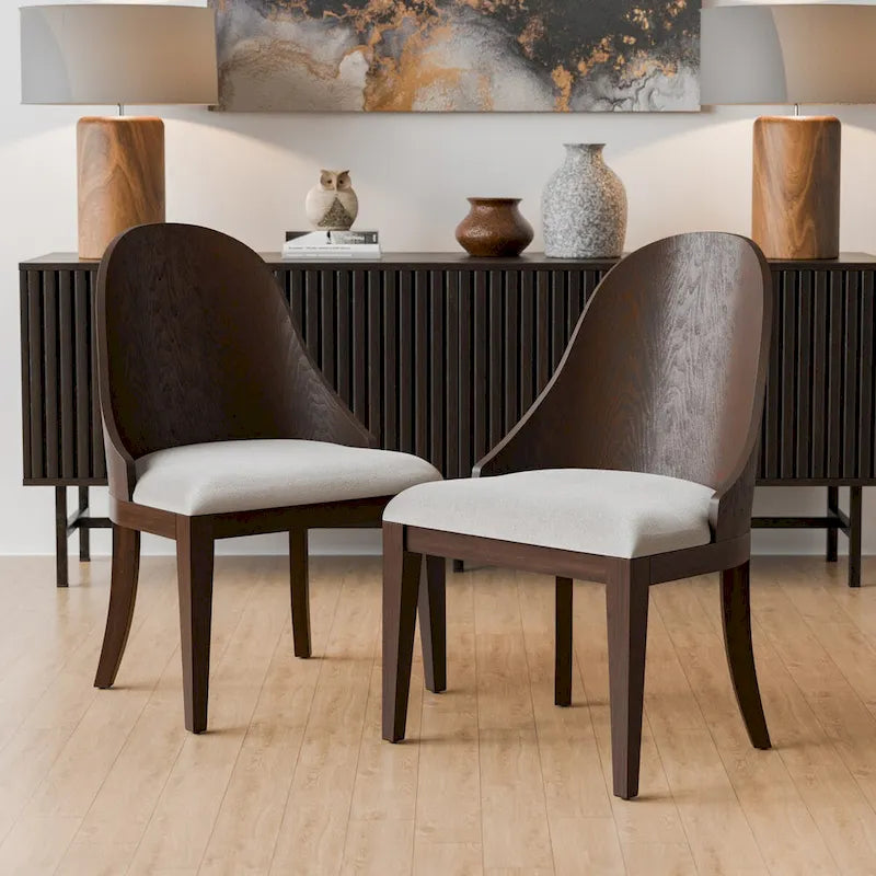 Ensemble de salle à manger extensible 7 pièces en bois massif Liora Modern de Furniture of America