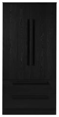 Alex Bedroom 2-Drawer Chest with Storage Cabinet, 33W x 68.5H