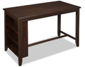 Astoria Counter-Height Dining Table with Built-in Shelves, 60W