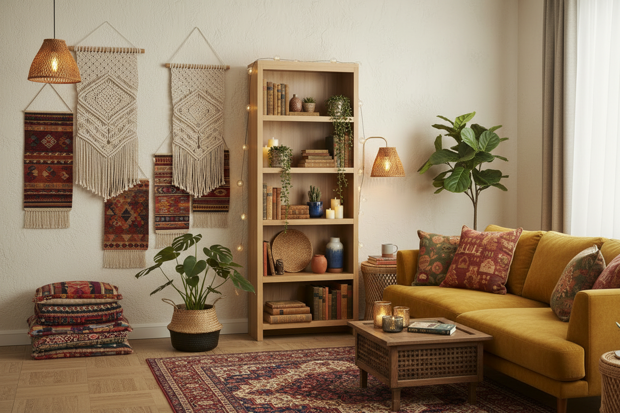 Bohemian Bookcase - Wider Scene