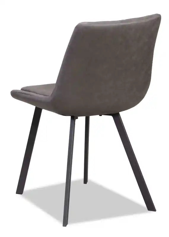 Chaise de salle à manger Kerri, similicuir anthracite ( )