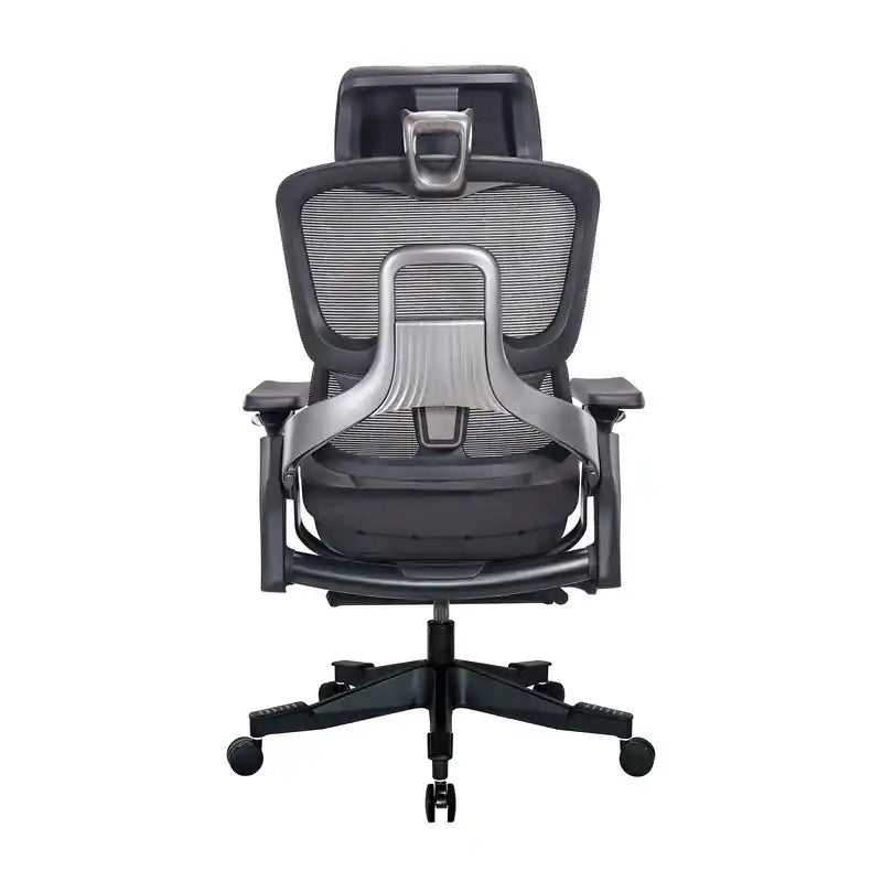 Chaise de bureau ergonomique en maille à dossier haut et réglable