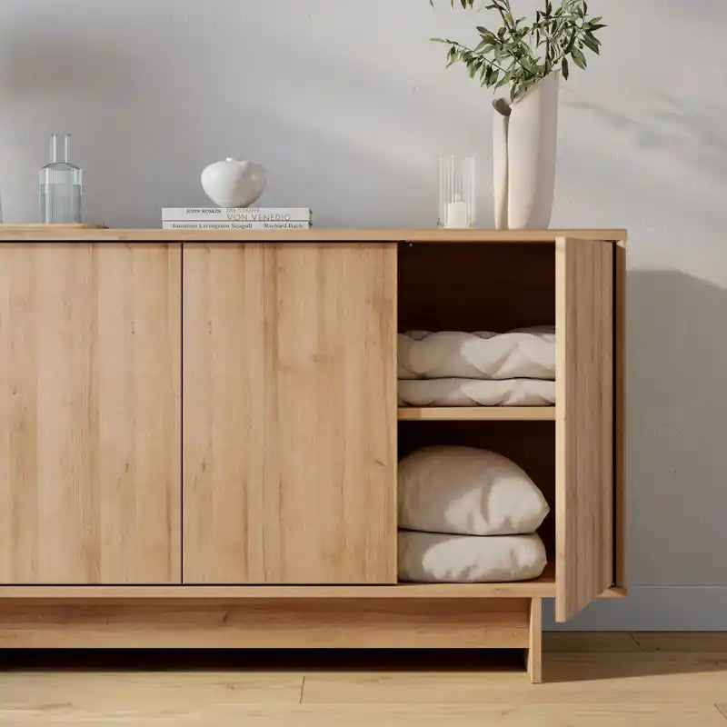 Finnley Sideboard Buffet - Chêne naturel