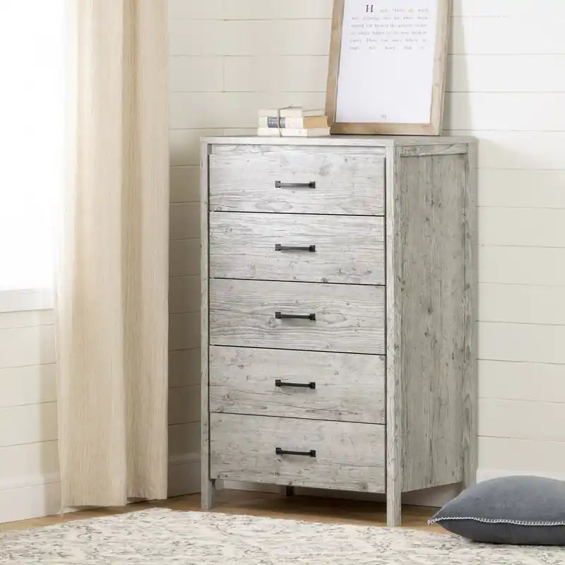 Commode 5 tiroirs - Pin maritime
