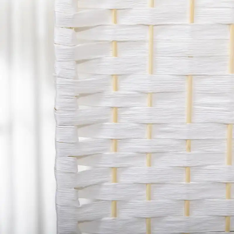 Paravent pliable 4 panneaux, 1,70 m, Séparateur de pièce intime