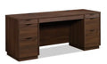 Palo Alto 71.18 Commercial Grade Credenza Office Desk with 6-Drawers