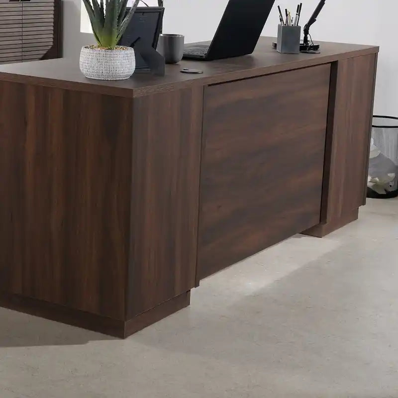 71.18 Bureau de direction avec caisson à 6 tiroirs