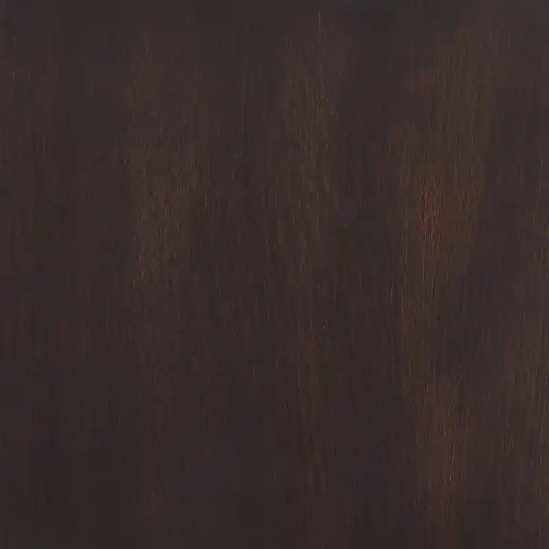 48 Table basse moderne avec plateau en verre - Verre avec pieds finition espresso