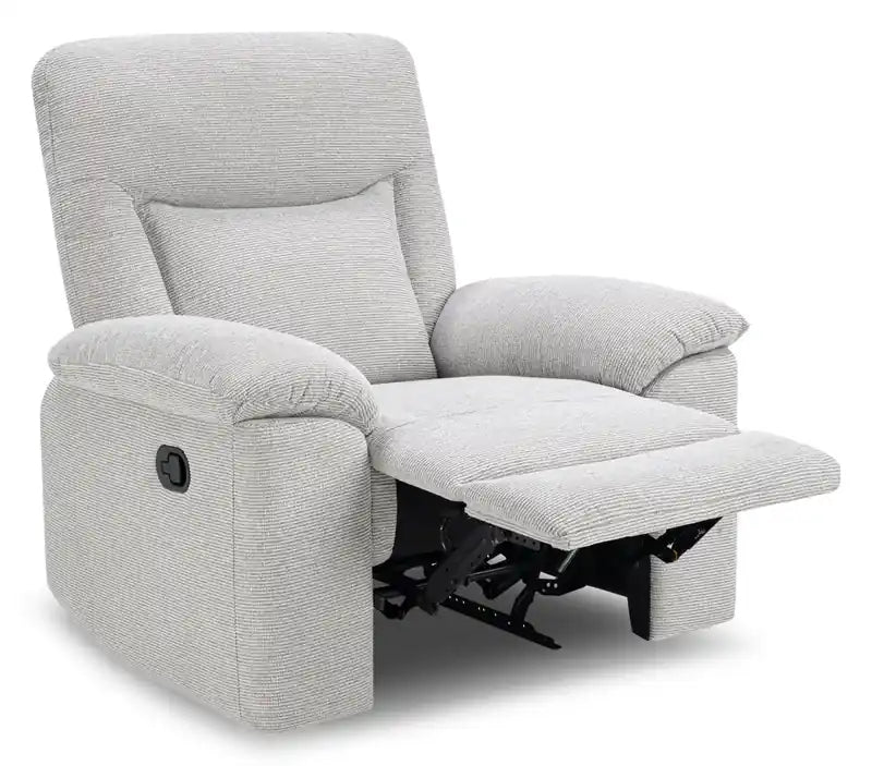 41.3 Fauteuil relax manuel en tissu chenille