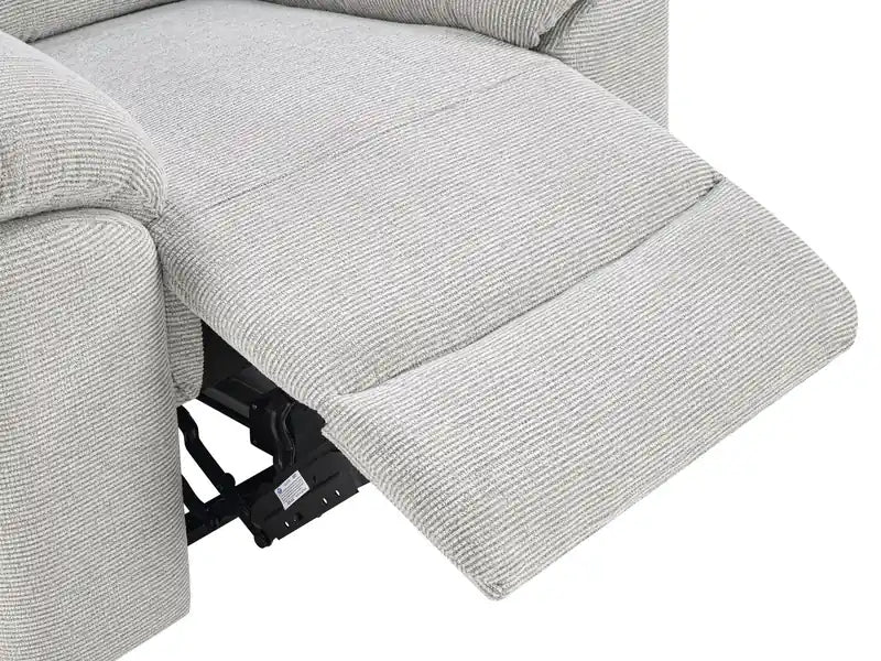 41.3 Fauteuil relax manuel en tissu chenille