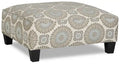 Made in Canada Tula 38 Fabric Ottoman - Twilight Multicolour