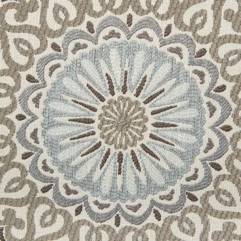 Pouf de 38 po en tissu fabriqué au Canada - Multicolore crépuscule